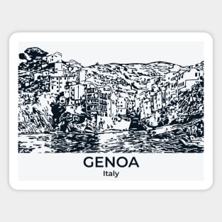 Genoa - Italy Magnet